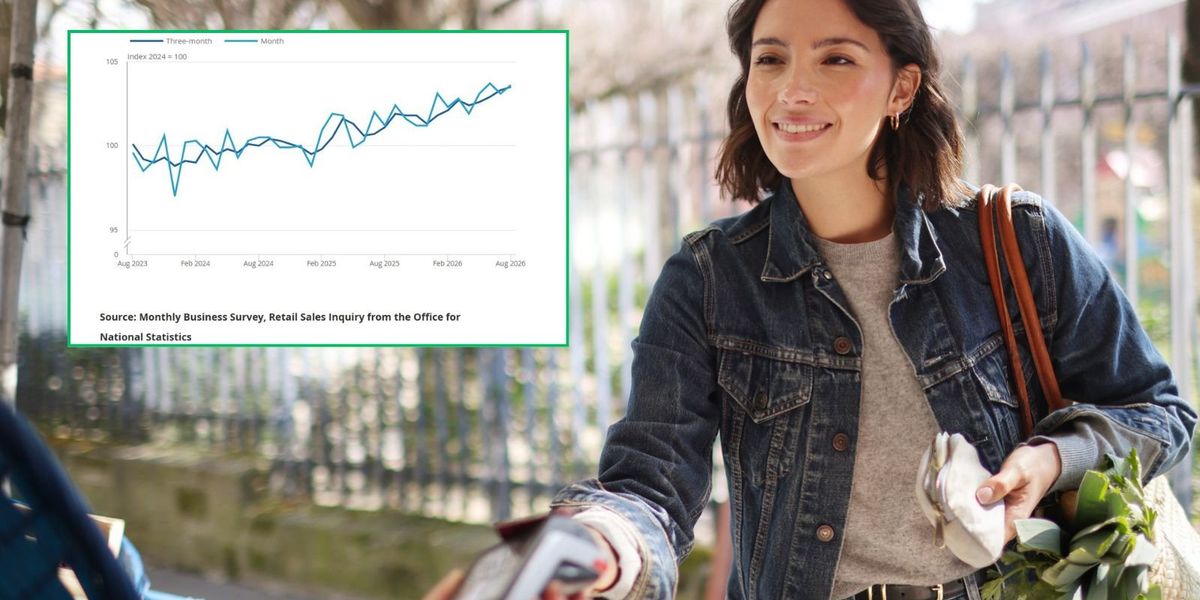 Retail sales on the rise in 'particularly strong' shock rebound for UK high streets