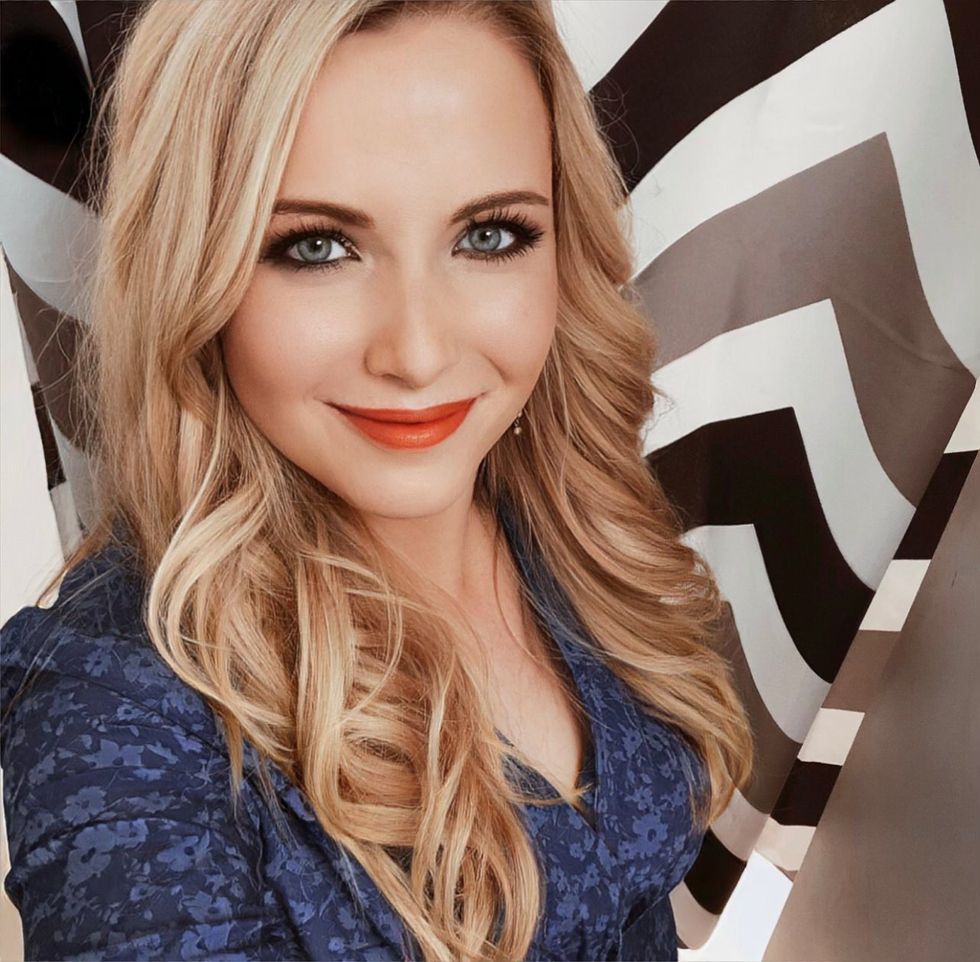 Woman selfie