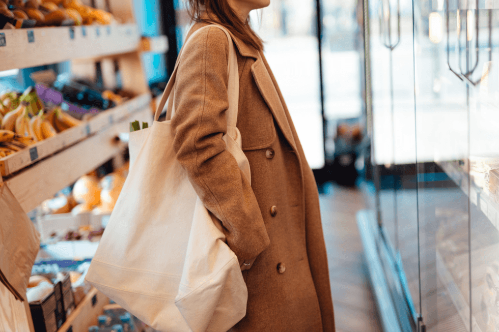 Woman shopping
