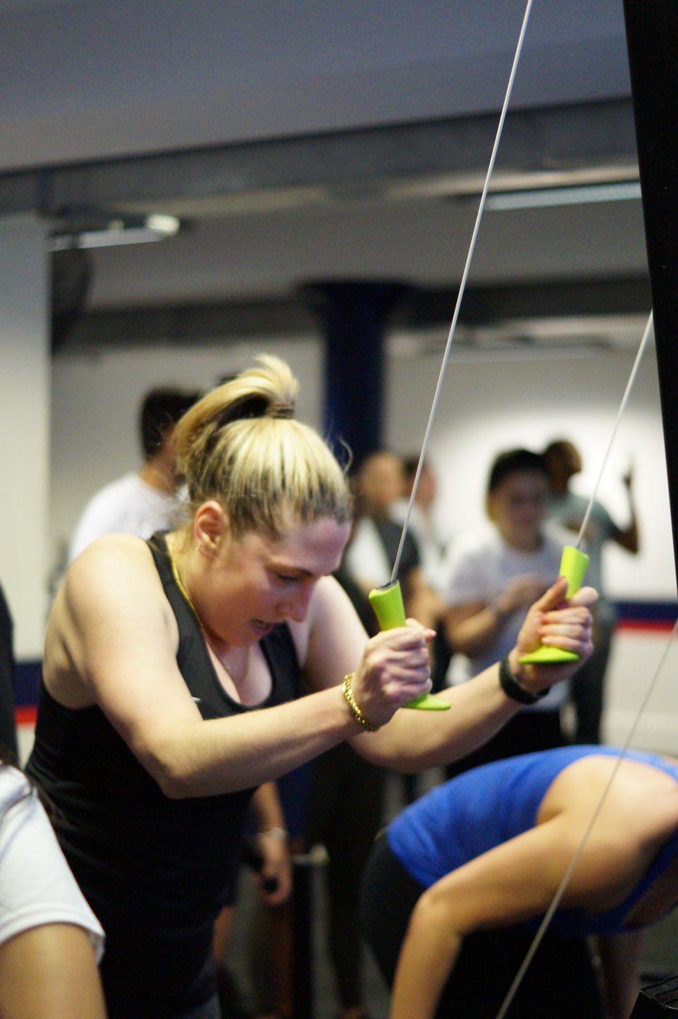 Woman working out