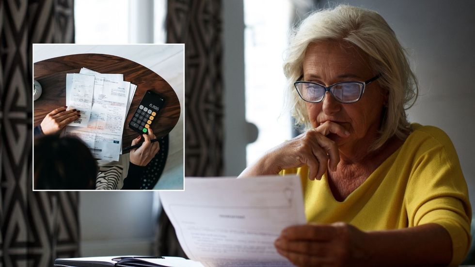 Woman worried about taxes