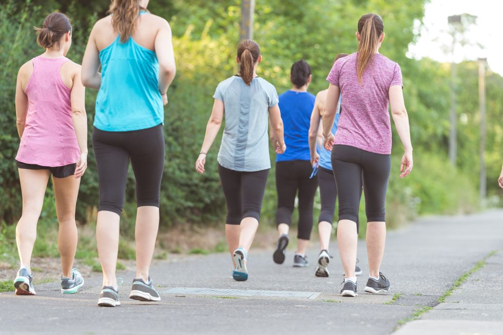 Women walking