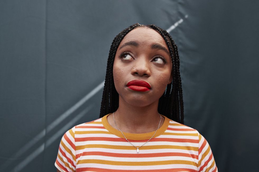Worried woman