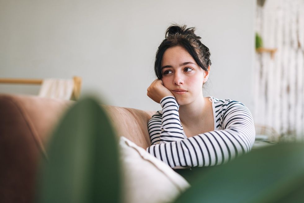 Worried woman
