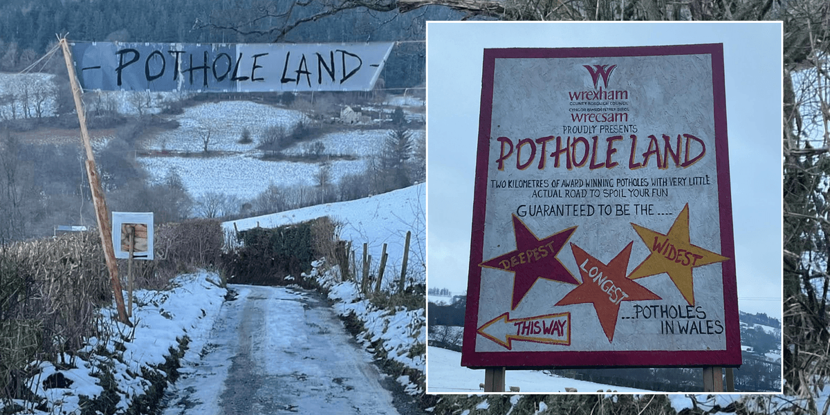 Leafy village turned into tourist attraction for having 'widest, deepest and longest' potholes in country