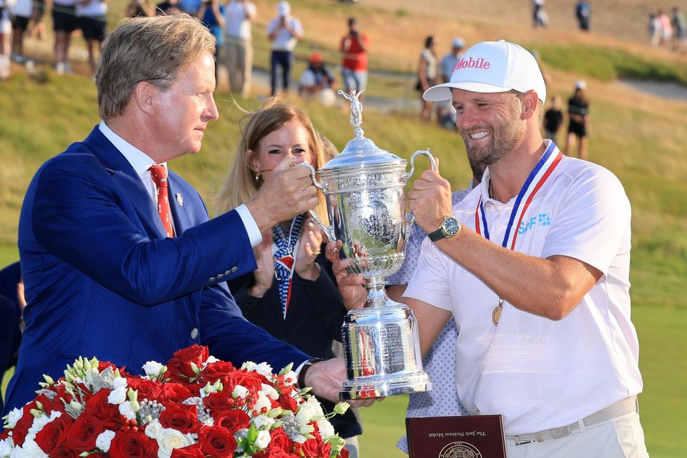 Wyndham Clark held off a determined Sam Burns to win the US Open