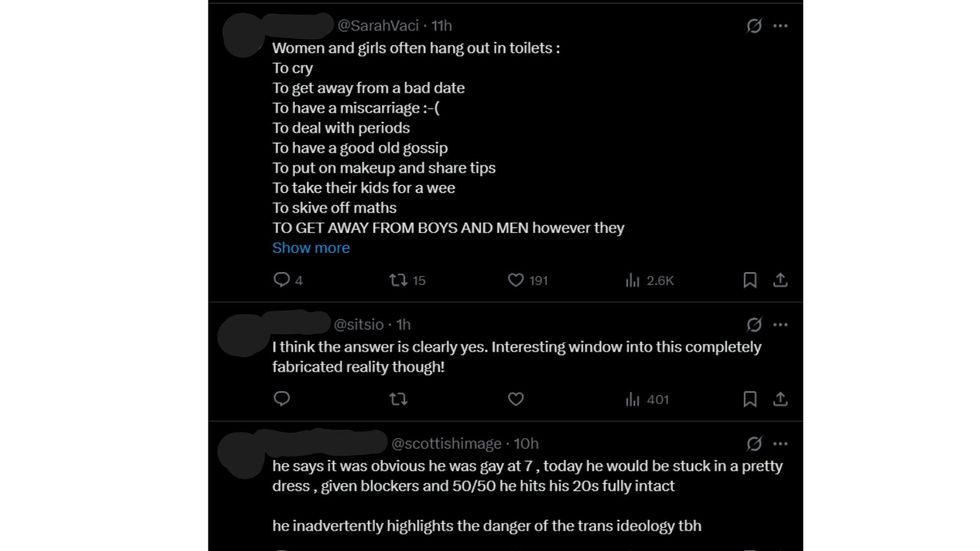 X posts