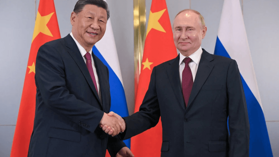 Xi Jinping and Vladimir Putin