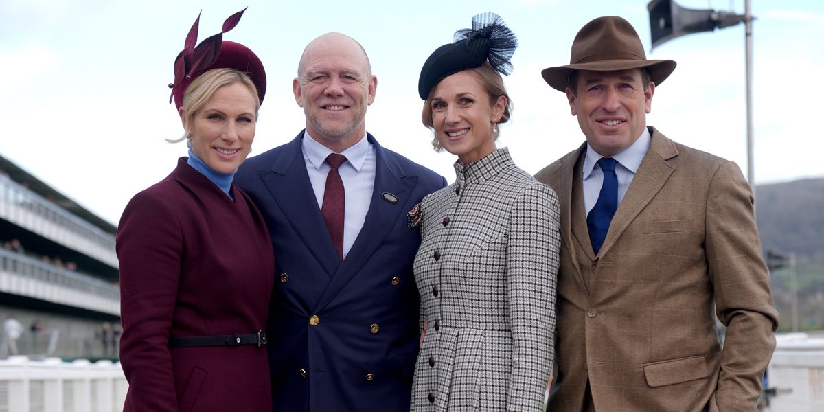 Zara and Mike Tindall and Peter and Harriet Phillips arrive at Balmoral for summer break