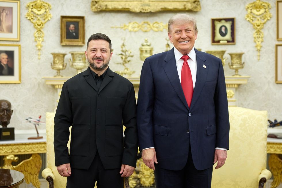 Zelensky and Trump