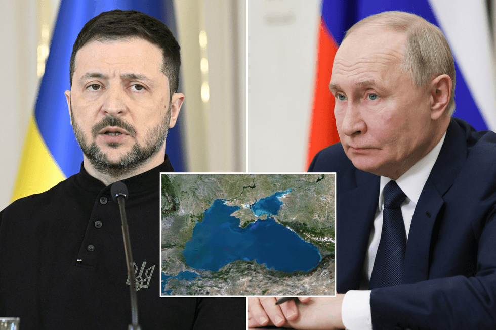Zelensky; Black Sea; Putin