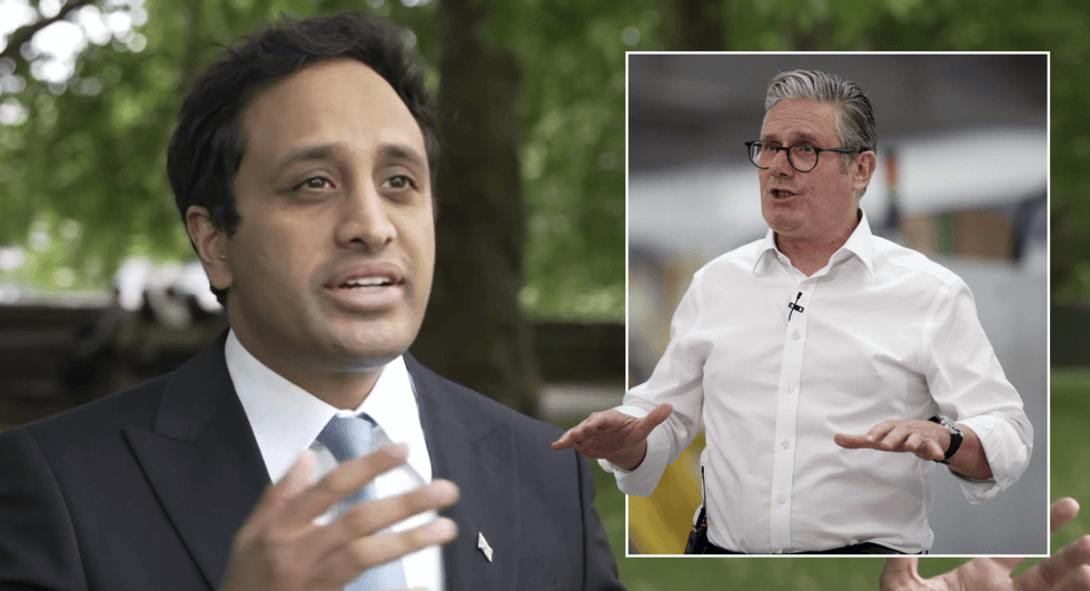 Zia Yusuf slammed Sir Keir Starmer