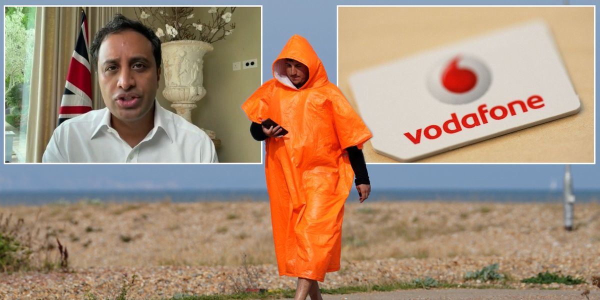 Vodafone accused of 'facilitating invasion of Britain' after supplying free sim cards to illegal migrants