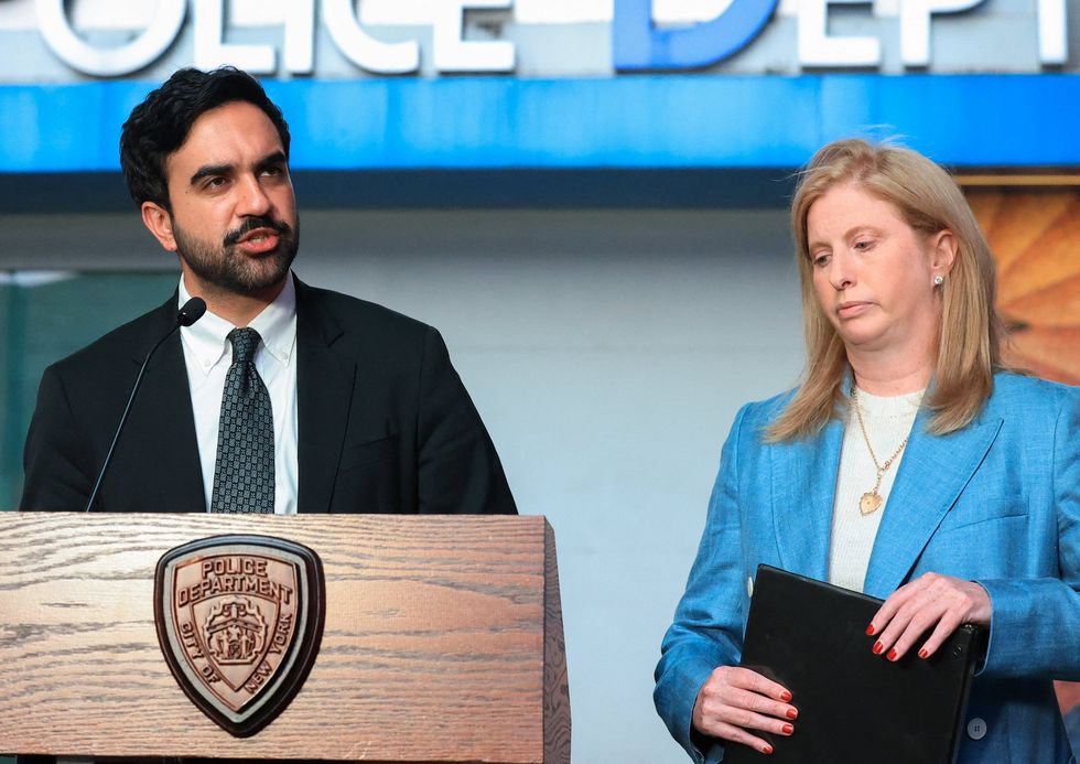 Zohran Mamdani and Jessica Tisch