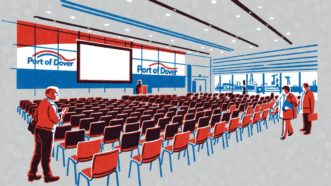 Port of Dover conference hall (interior)